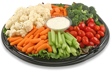 Fresh Vegetable Crudité Platter